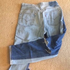 Vintage Two Toned Levi's Denim by Nasty Gal